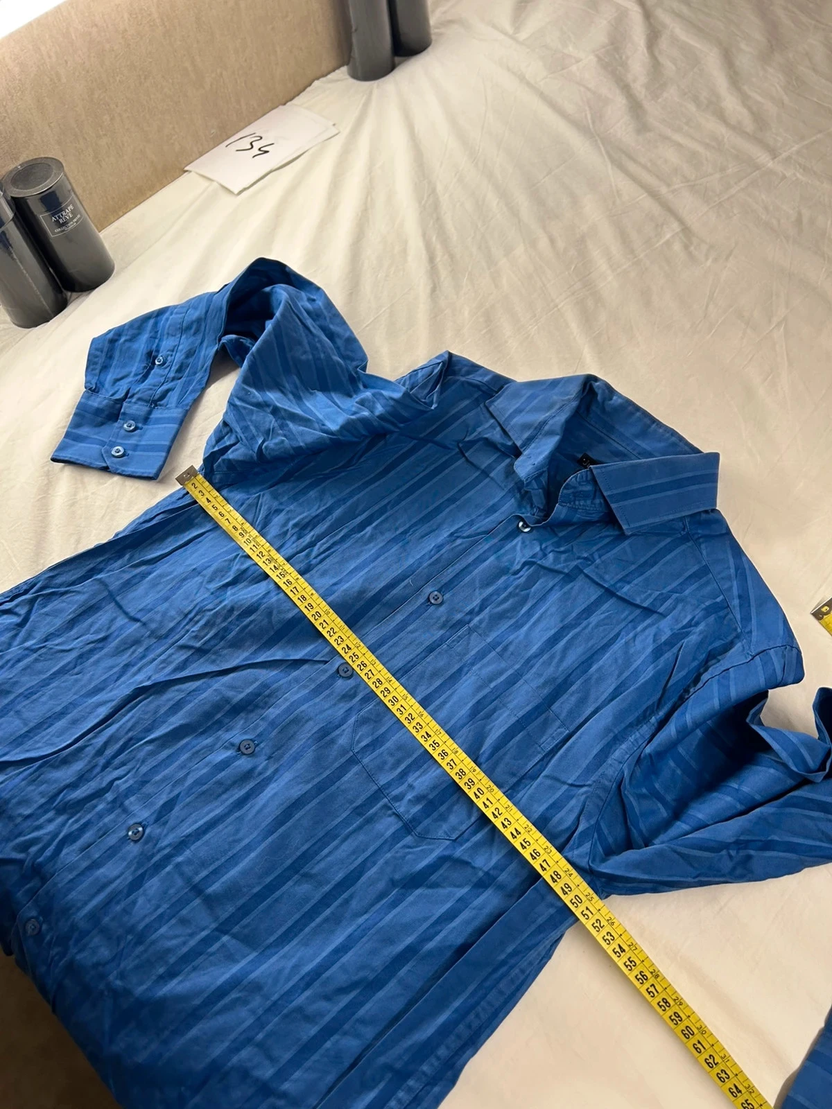 Camisa de rayas azul marino Jules collection – photo 11